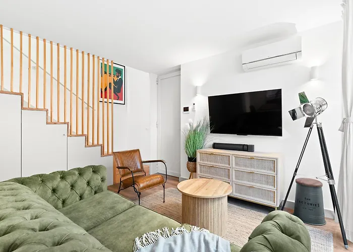 아파트 Bonjardim - Modern Garden Duplex M *