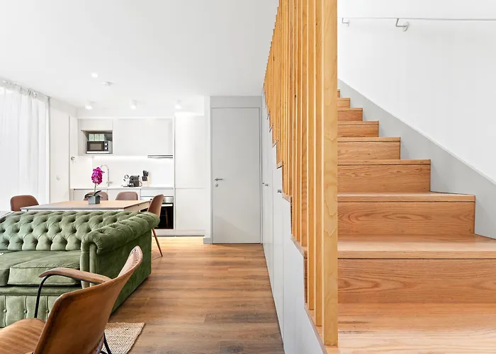 아파트 Bonjardim - Modern Garden Duplex M 포르투